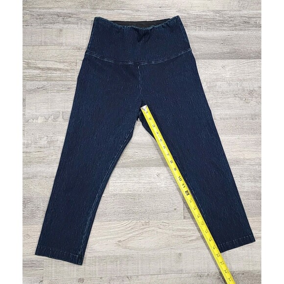 Lysse Pull on Jegging Capri Pants - Women's Size Small Blue/Basic/ Casual - Picture 3 of 8